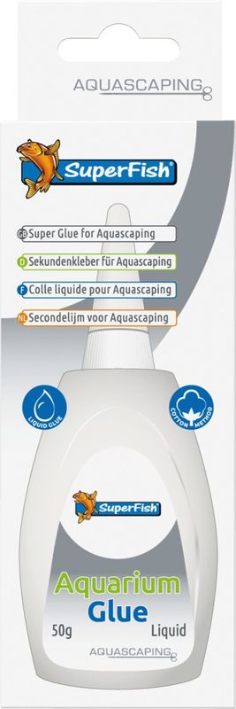 SF AQUARIUM GLUE BOTTLE 50 GRAM